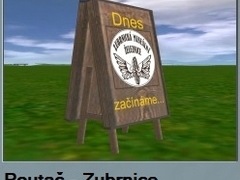 Poutač - Zubrnice