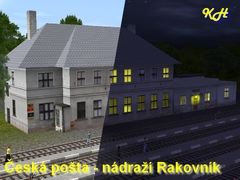 Česká pošta - nádraží Rakovník