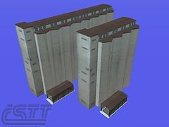 Grain silos